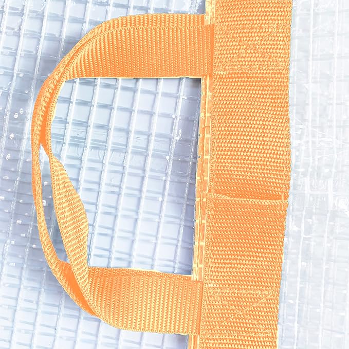 Fishing Fish Weigh in Bag - Large Size 24 IN x 24 IN Tournament Catch Transport Bass Walleye Sack (Orange)