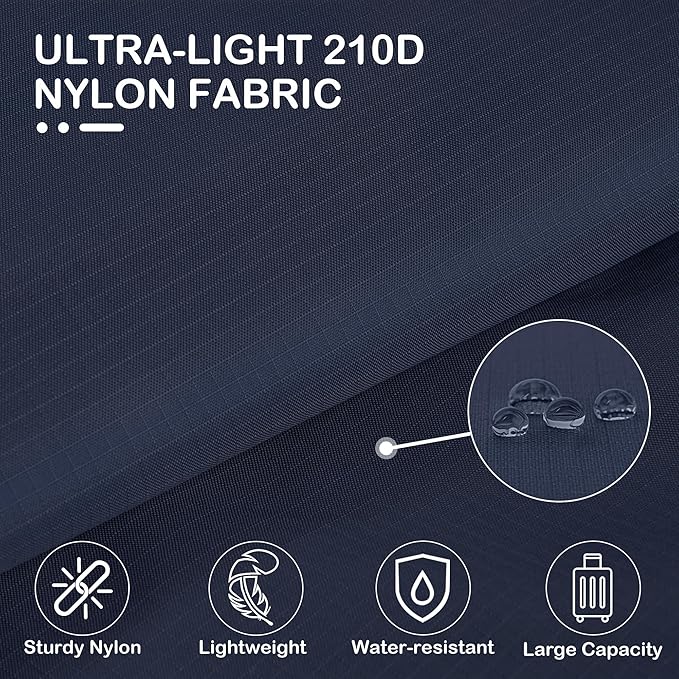 Cipway Compression Packing Cubes, Lightweight Travel Luggage Organizers with Shoe Bag, Toiletry Bag & Laundry Bag, Travel Essentials for Carry on Suitcase (8 Piece,Blue)