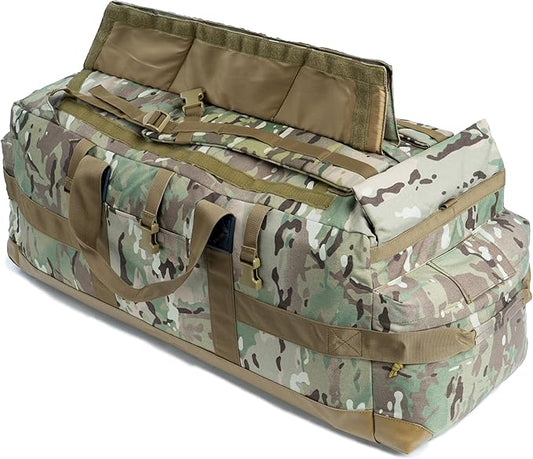 Backferry Large Military Duffle Bag Backpack Tactical Field Gear Equipment Duffel Bag Army Deployment Bag 85L