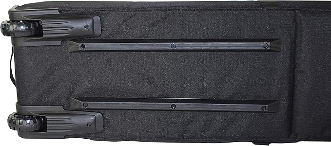 Element Equipment Wheeled Padded Ski Bag Ultimate Double - Premium High End Double Roller Travel Bag