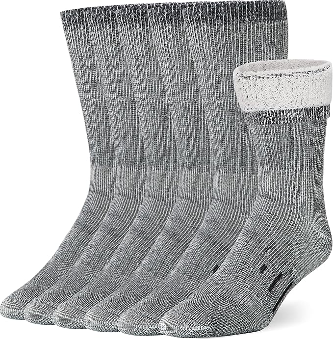 COZIA Merino Wool Socks for Men & Women Casual Warm Winter Cozy Thermal Socks