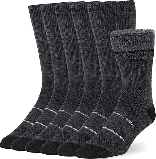 COZIA Merino Wool Socks for Men & Women Casual Warm Winter Cozy Thermal Socks
