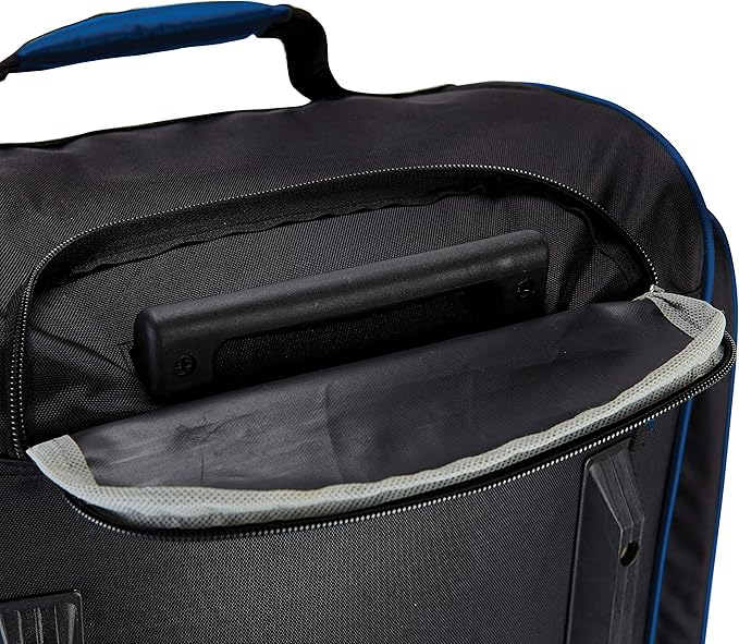 Travelers Club Xpedition 30 Inch Multi-Pocket Upright Rolling Duffel Bag