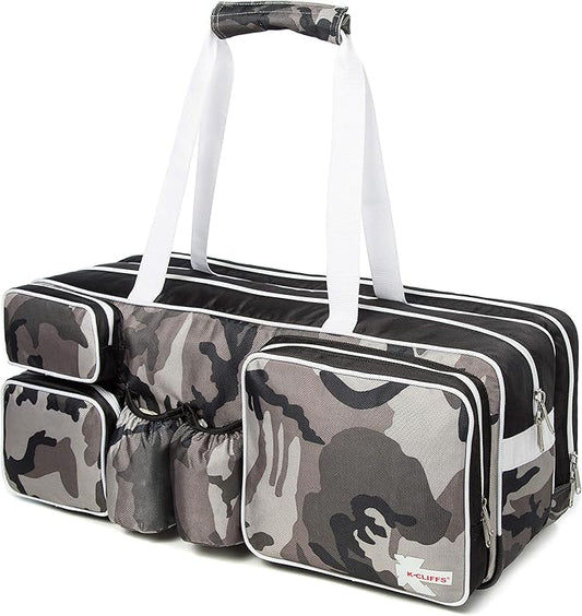 K-Cliffs Tennis Racket Bag | Deluxe Ballistic Nylon | Shoe Compartment