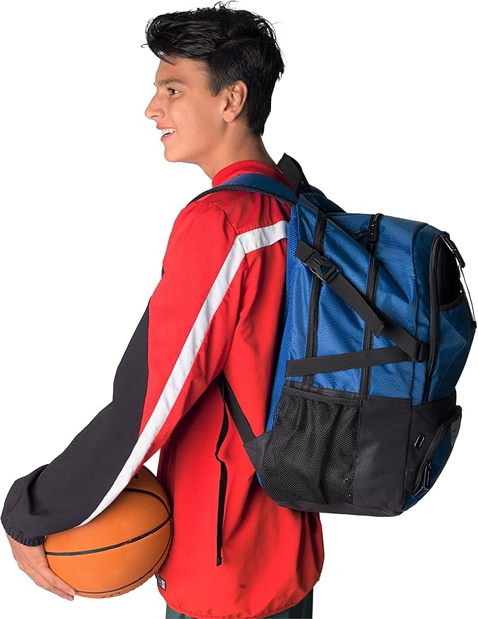 Athletico National Soccer Bag - Backpack for Soccer, Basketball & Football Includes Separate Cleat and Ball Holder