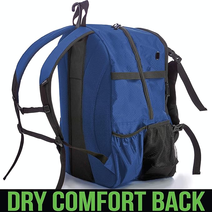 Athletico Advantage Baseball Bag - Baseball Backpack With External Helmet Holder for Baseball, T-Ball & Softball Equipment & Gear for Youth and Adults | Holds Bat, Helmet, Glove, Shoes