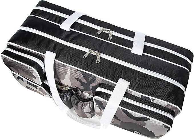 K-Cliffs Tennis Racket Bag | Deluxe Ballistic Nylon | Shoe Compartment