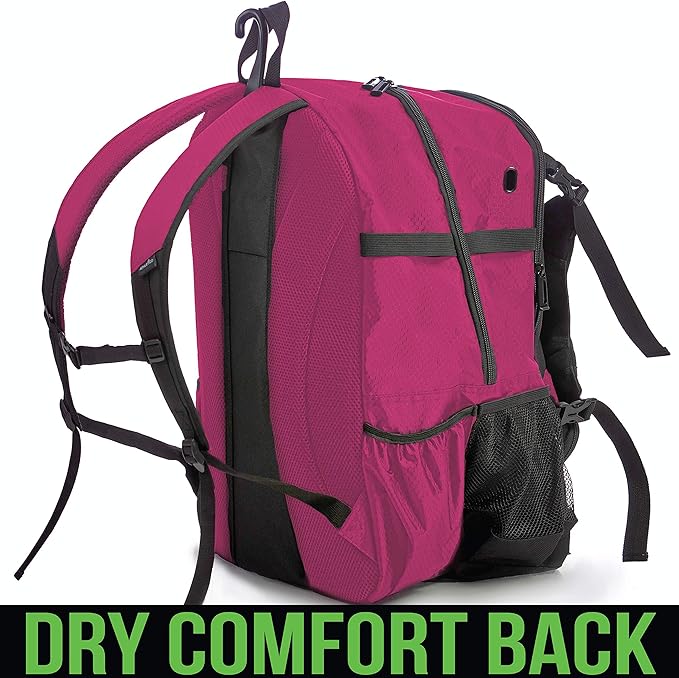 Athletico Advantage Baseball Bag - Baseball Backpack With External Helmet Holder for Baseball, T-Ball & Softball Equipment & Gear for Youth and Adults | Holds Bat, Helmet, Glove, Shoes