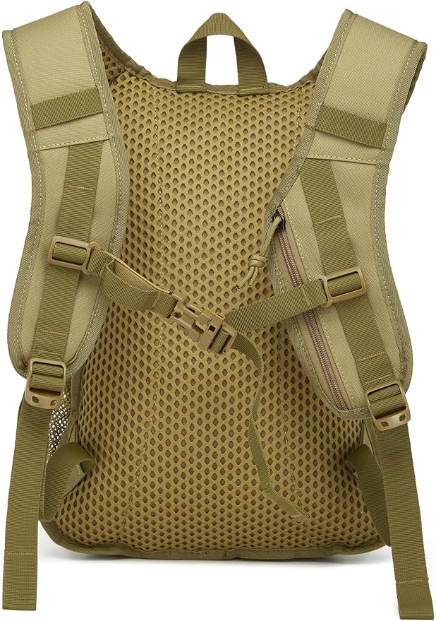 wotony Hydration Backpack with Water Bladder for Hiking Tactical Hydration Pack for Men Women Molle Water Backpack for Hiking