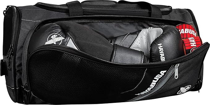 Hayabusa Ryoko Duffle Bag - Black/Grey, 50L