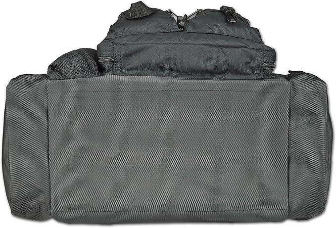 Lightning X Products Premium Tactical Law Enforcement Police Shift Duty Range Operations Patrol Bag with Shoulder Strap - Black