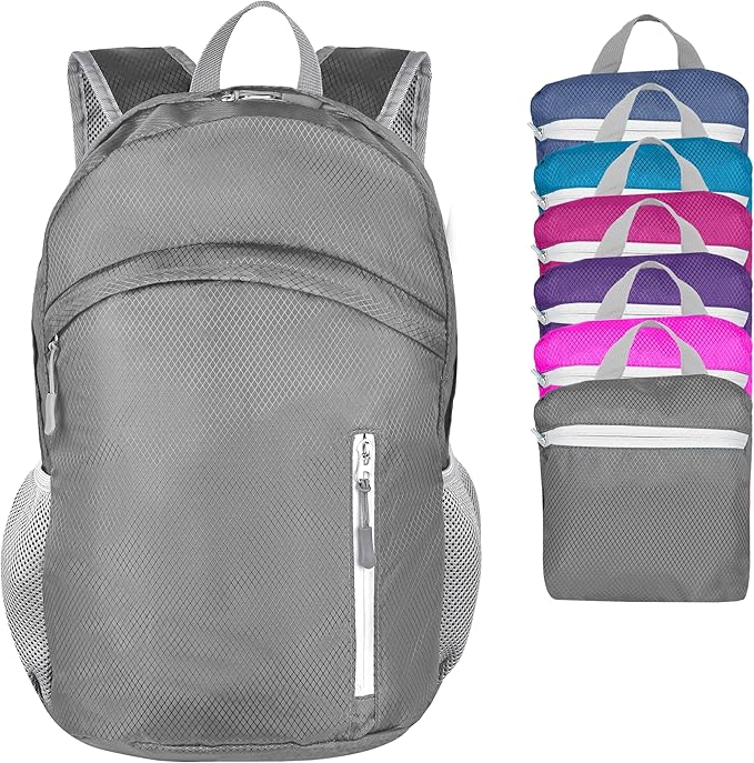 35L Waterproof Backpack Beach Foldable Lightweight Dry Wet Split Hiking Backpack Men Women Black