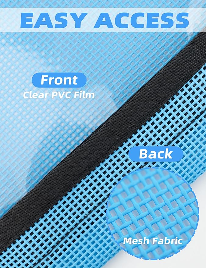 BLUEWING 5 Pockets Tackle Storage Bag for 6in Trolling Lure