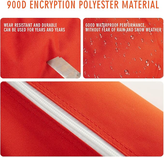 Baseball Softball Net Replacement Bag,Thickened, Wear-Resistant, Waterproof,Fits 7ft x 7ft Baseball Practice Net Systems