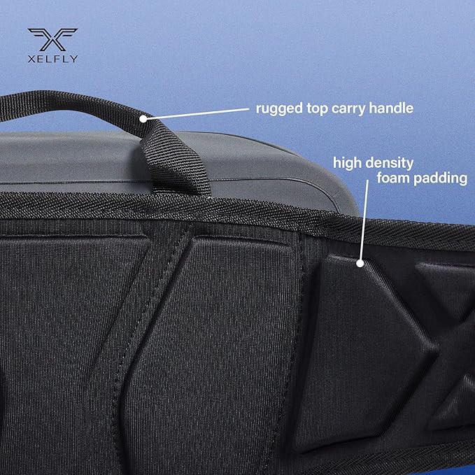 Xelfly Waterproof Fishing Waist Bag with Rod Holder, Padded Waist Straps & Gear Loops - Submersible Zipper, Rugged Top Handle, Adjustable Attachments (Gray)