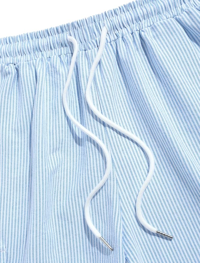 ZAFUL Men's Parachute Pants Casual Baggy Cargo Drawstring Trouser