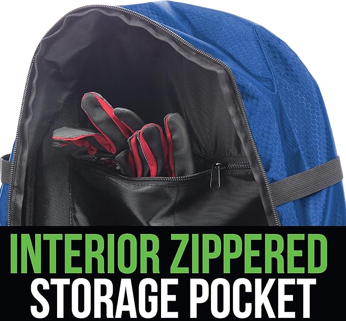 Athletico Advantage Baseball Bag - Baseball Backpack With External Helmet Holder for Baseball, T-Ball & Softball Equipment & Gear for Youth and Adults | Holds Bat, Helmet, Glove, Shoes