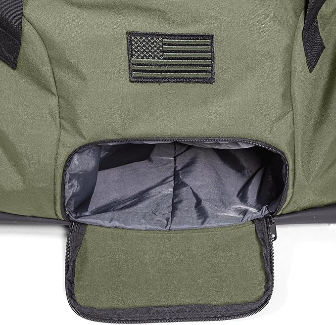 Cliff Keen Sergeant Roll-Top Duffel Bag (Olive Green)
