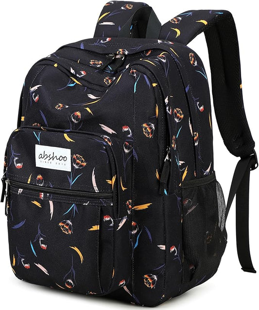 abshoo Classical Basic Travel Backpack For School Water Resistant Bookbag | For School, For School