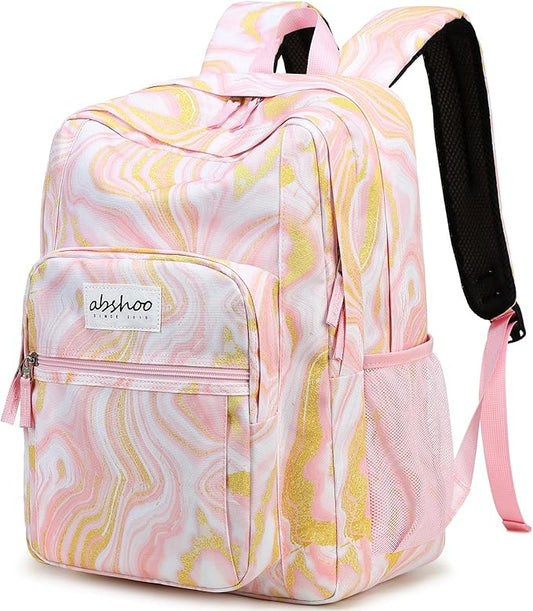 abshoo Classical Basic Travel Backpack For School Water Resistant Bookbag | For School, For School
