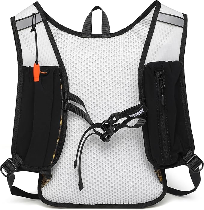 Wotony Lightweight Hydration Backpack with 2LOR 3LWater Bladder for Cycling Hiking Rave - Water Daypack for Men Women