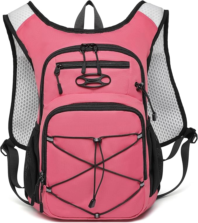 Wotony Lightweight Hydration Backpack with 2LOR 3LWater Bladder for Cycling Hiking Rave - Water Daypack for Men Women