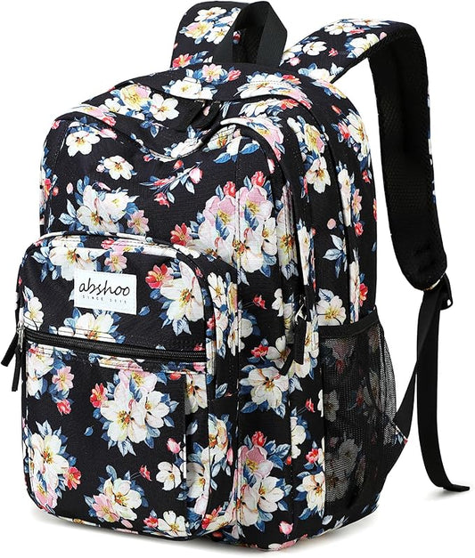 abshoo Classical Basic Travel Backpack For School Water Resistant Bookbag | For School, For School