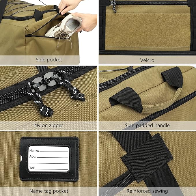 170L Extra Large Baseball Bag with Wheels Gym Duffle Softball Catchers Coach Team Equipment Bags Collapsible Rolling Travel Duffel Bat Gear Bag for Hockey Basketball Football Volleyball Soccer