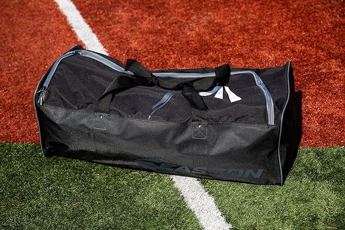 Easton | E100G TEAM EQUIPMENT DUFFLE BAG | Baseball & Fastpitch Softball | Black