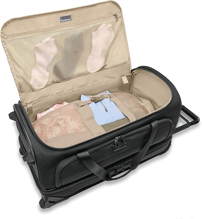 Briggs & Riley Travel Duffel Bag - Weekender & Overnight Luggage for Women & Men, Softside Bag