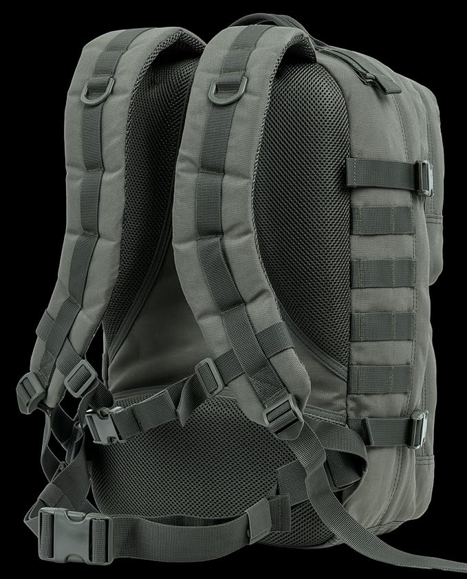 XMILPAX Tactical Backpack Military Survival Pack EDC Daypack Bag MOLLE for Camping Hiking Hunting Bugout Travel 25L