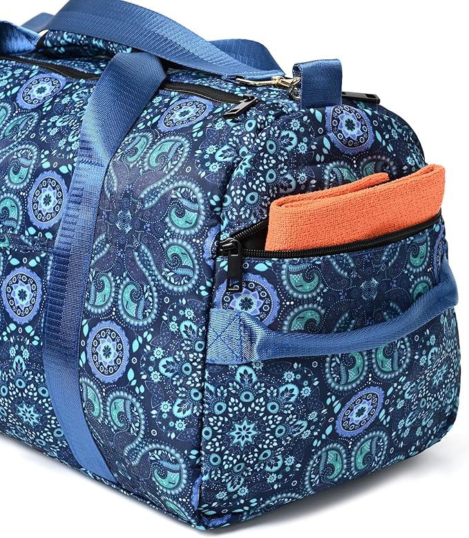 Boulder Bee Pickleball Bags, Premium Pickleball Tote Bag for Girls, Women’s Hand/Shoulder Gym Bag w Water Bottle Holder, with Pickleball Racquet/Paddle Holder