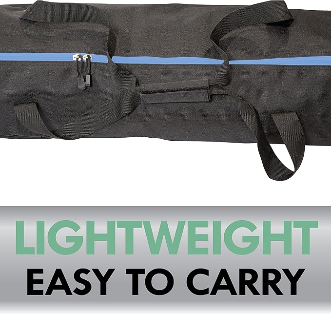 Athletico Ski Bag and Ski Boot Bag Combo - Ski Bags for Air Travel - Unpadded Snow Ski Bags Fit Skis Up to 200cm - For Men, Women, Adults, and Children