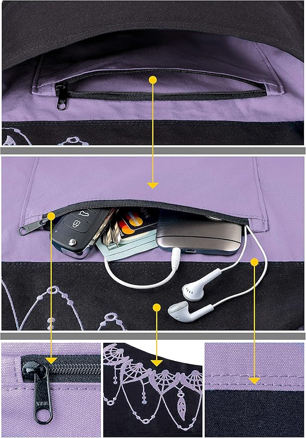 Zenifit Yoga Mat Bag – Versatile Yoga Bag with Mat Straps & Storage Pockets, Holds Yoga & Pilates Mats, Lightweight & Durable