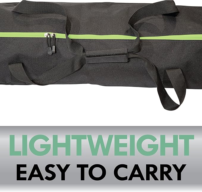 Athletico Ski Bag and Ski Boot Bag Combo - Ski Bags for Air Travel - Unpadded Snow Ski Bags Fit Skis Up to 200cm - For Men, Women, Adults, and Children