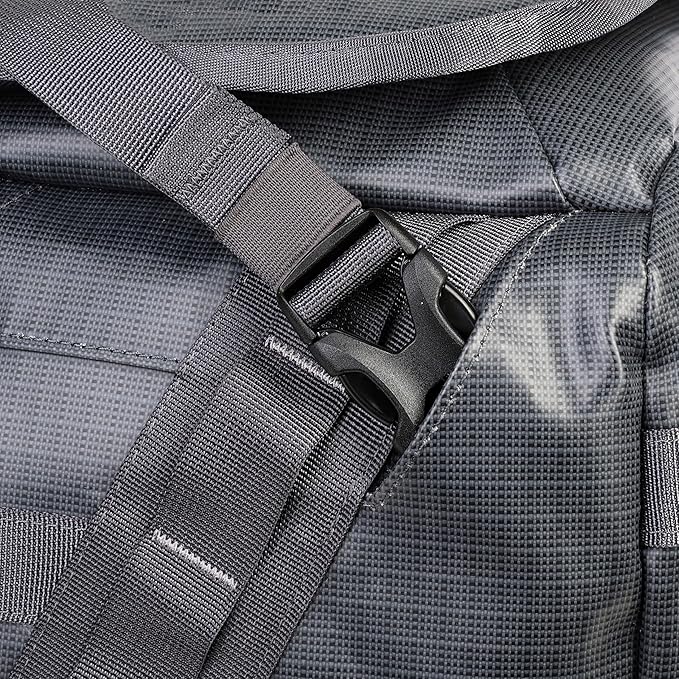 Cascade Mountain Tech 60L Duffle Bag, Convertible Travel Duffel Bag for Men Women, Water Resistant & Tear Resistant